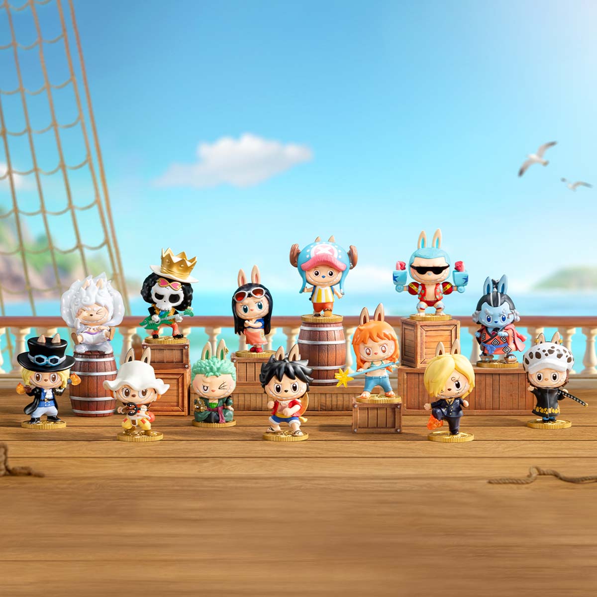 THE MONSTERS × One Piece Series Figures